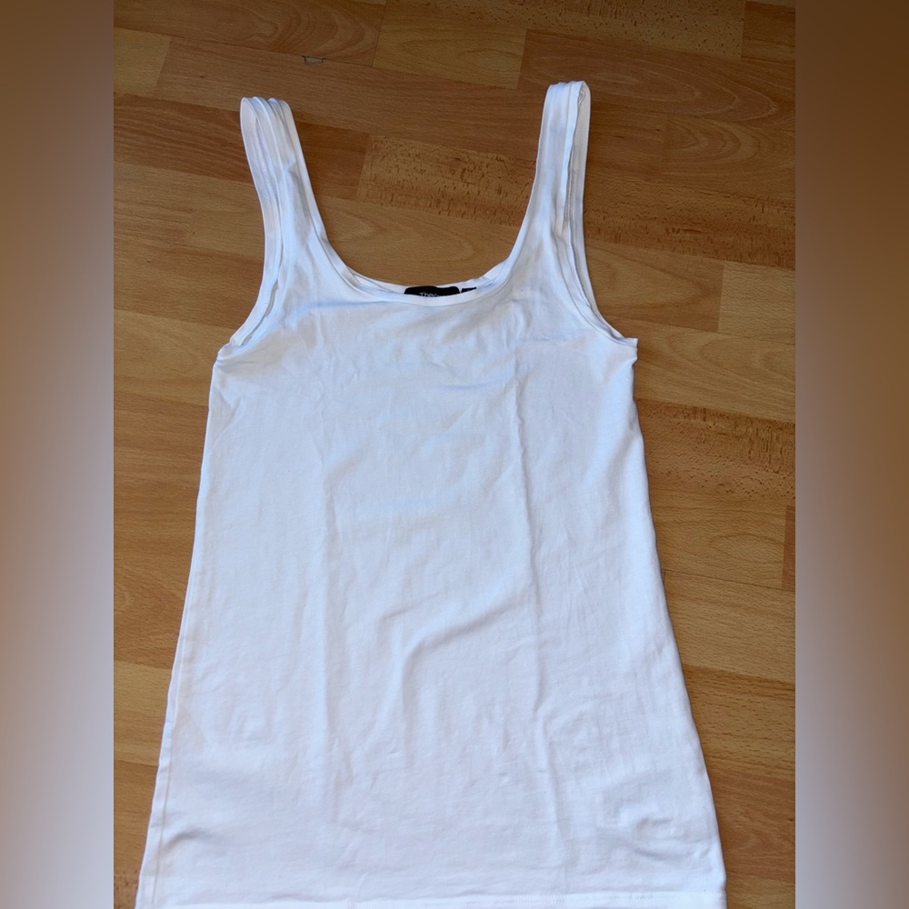 Theory White Tank Top